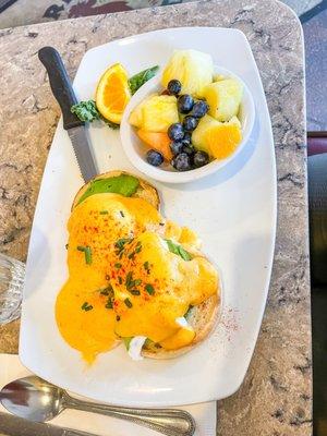 Veggie benedict