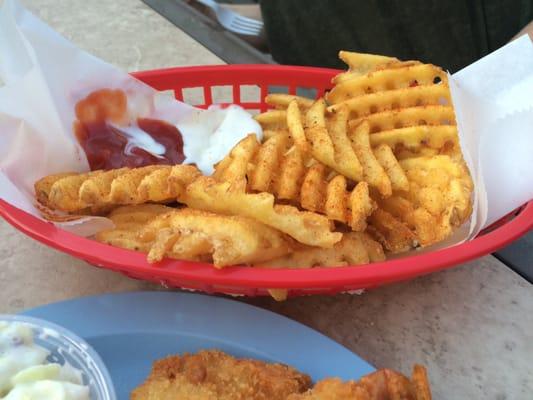 Seasoned Waffle Fries