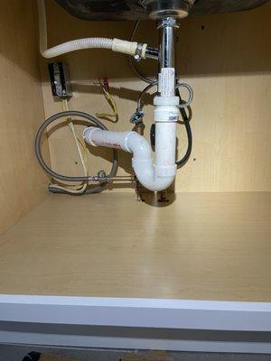 Kitchen Drain Repipe