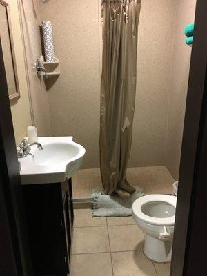 Bathroom for Interior Full Size Rooms.  Walk in shower