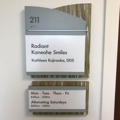 Located in the Castle Medical Professional Building, room 211. Hours as of 6/11/2018. Highly recommended & based in Kaneohe!