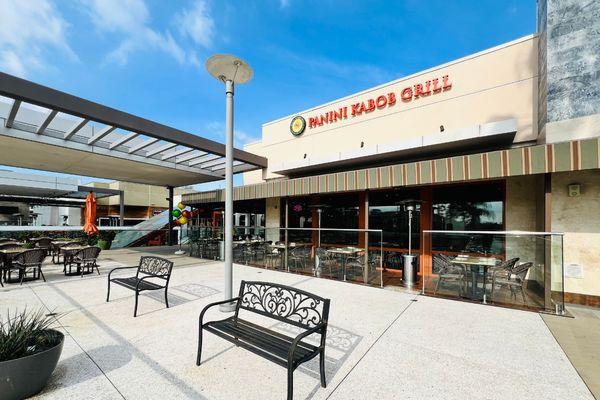 Panini Kabob Grill located in the Villa Marina Marketplace (Marina Del Rey, CA); above Yard House.