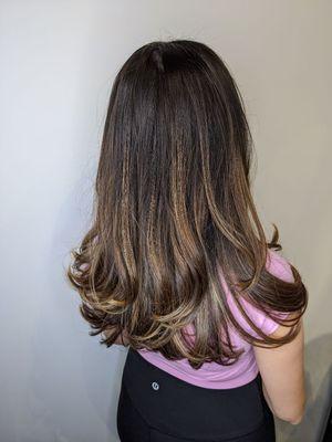 Grown out Balayage, still natural