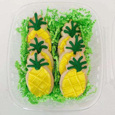 Summer Fun Pineapple Cookie Box