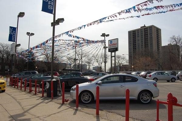 Used car lot