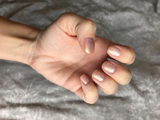 Perfect schellac mani in 30mins!