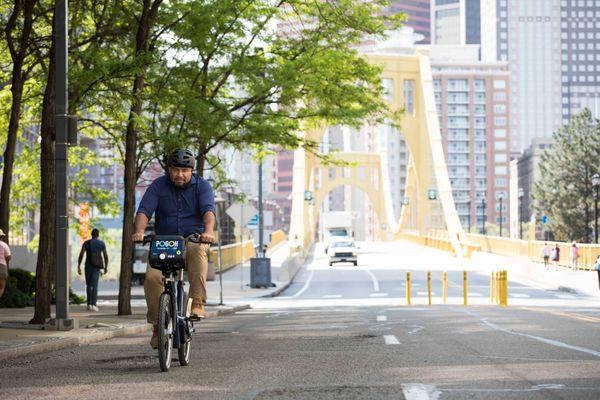 POGOH is the most joyful mobility option in Pittsburgh. Experience the city by bike!