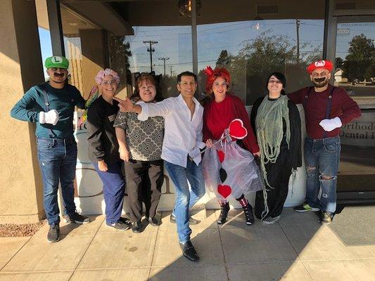 Glendale Gentle Dentistry Staff Halloween 2019