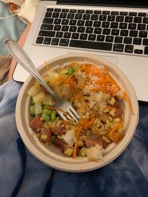 make Regular Build Your Own Poke Bowl