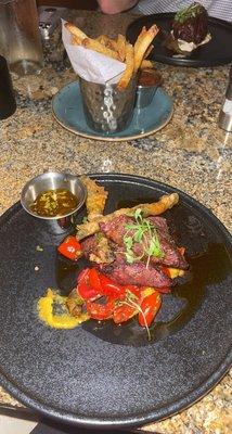 Flat iron steak