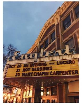 Old theatre. Fully seated.