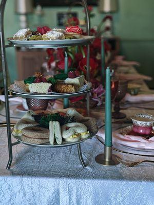 Afternoon Tea at McHugh Tea Room in Bellaire, TX