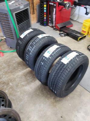 We do tires!