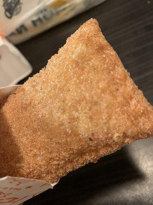 Crispy fried apple pie