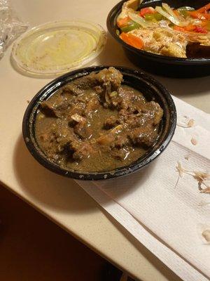 Curry Goat Dinnner