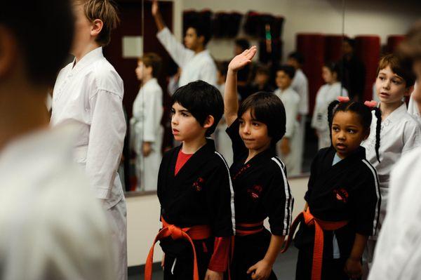 little champs- black belt training