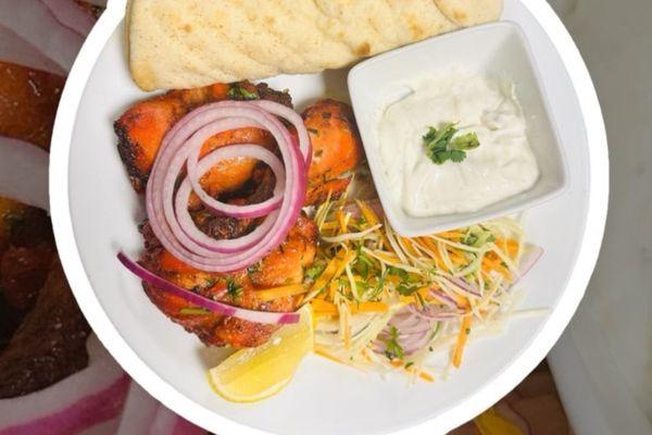 Tandoori Chicken - Kuboos Platter