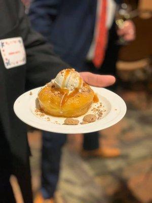 Flaming Donut Bar Donut