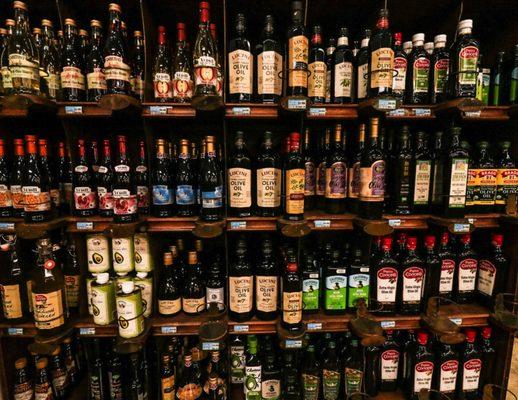 We carry an exceptionally large and unique selection of organic oils and vinegars!