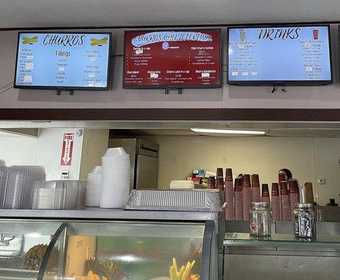 Churro land Cafe Menu