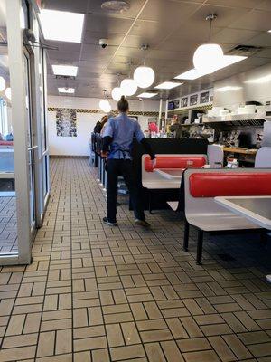 Dining Area at Waffle House Covington