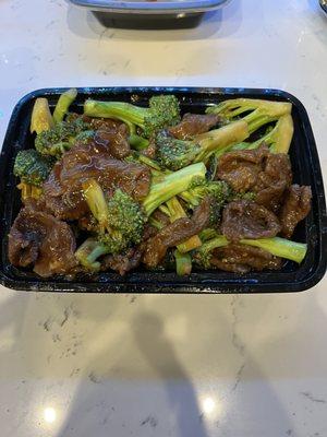 Beef and broccoli