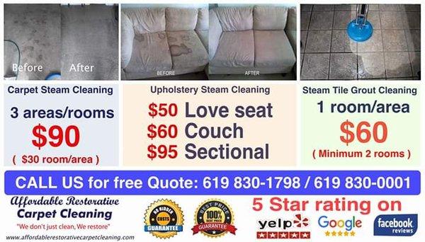 Affordable Restorative Carpet Cleaning