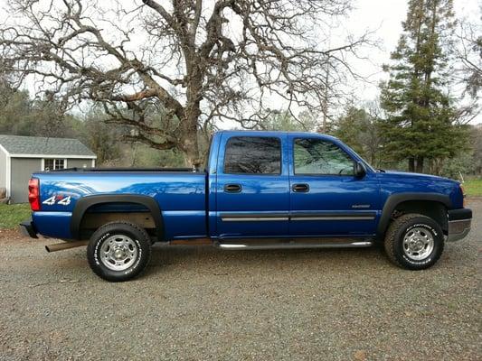 Our truck repaired by Auburn Collision Center. Great Job!