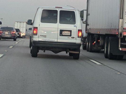 Tailgating, unsafe driver