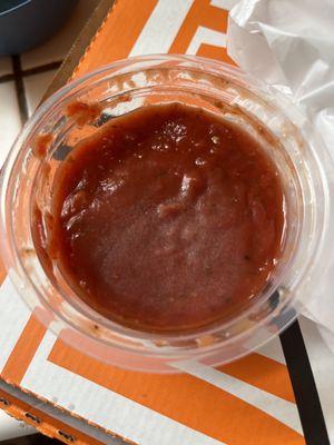 Mold in the marinara