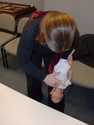 Choking Infant