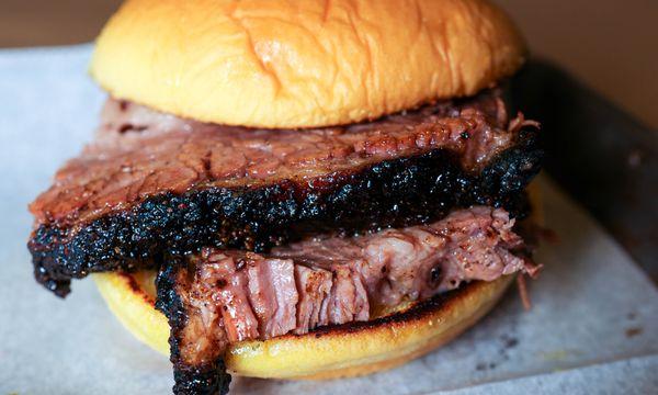 Black Angus Prime Brisket Sandwich.