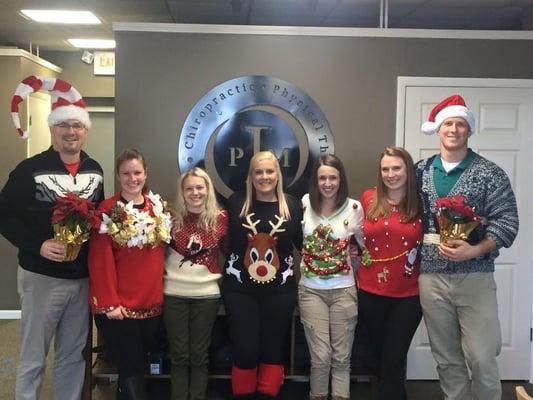 Bad sweater day at IPM!!