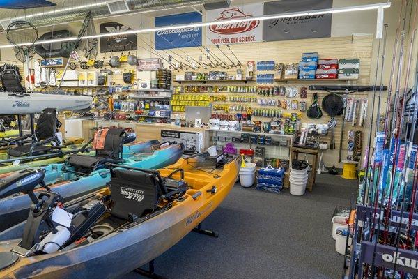 Tahoe Sports Ltd Boat shop, located 2 doors down form the main store.