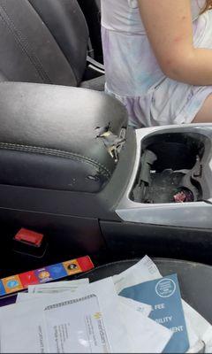 My center console was tearing it up with what ever you used , necessary !