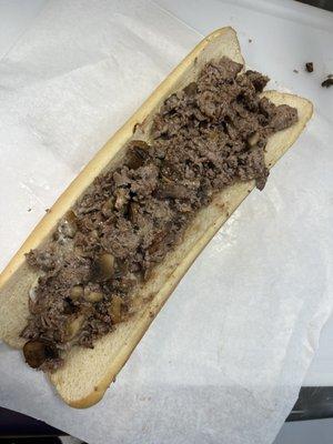 Steak and Mushroom Sub