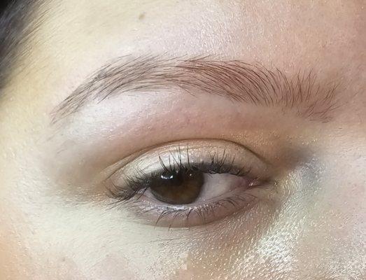 Eyebrow shaping