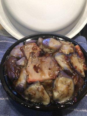 60. Eggplant in Garlic Sauce