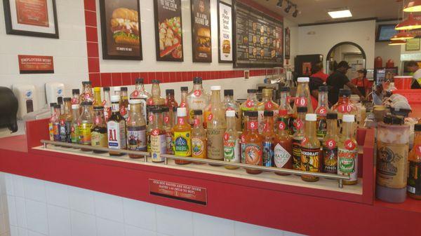 50+ sauces for you sub