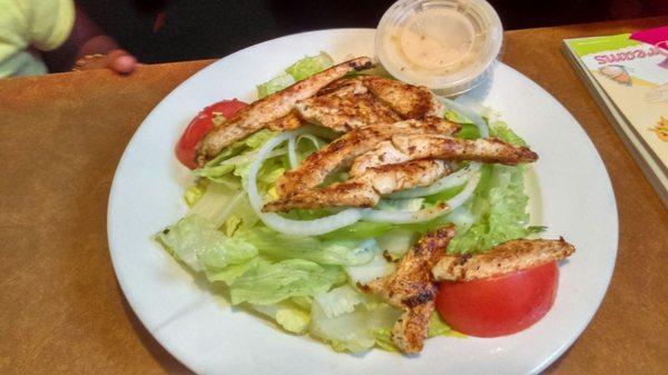 Cajun chicken salad