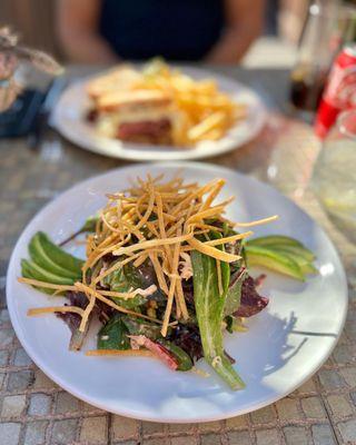 Spicy chicken salad.