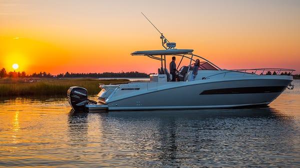 The sunsets on the East End experienced on the water. There's nothing like that.