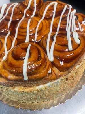 Cinnabon cheesecake