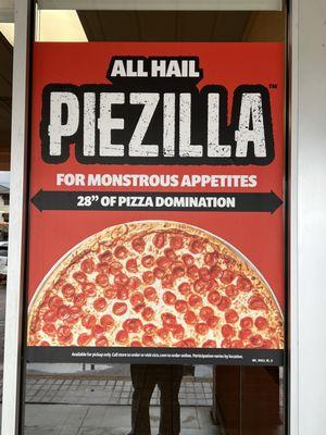 I need to try this 28 inch Piezilla!