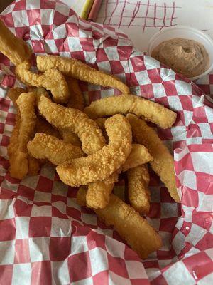 Calamari with Smoked Tomato Aioli