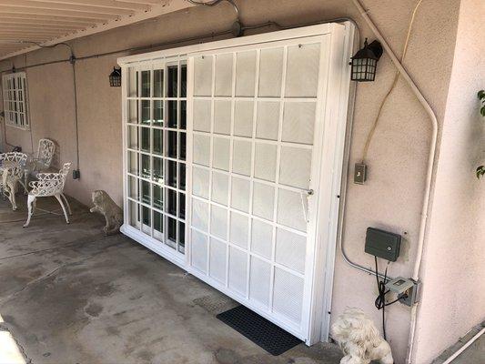 Iron French Sliding Door