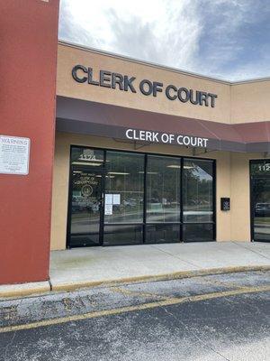 Seminole County Clerk of Court  West Branch