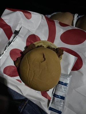 Chick-Fil-a sandwich