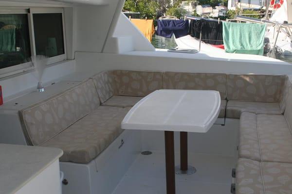 Shots of new interior for a Lagoon 440