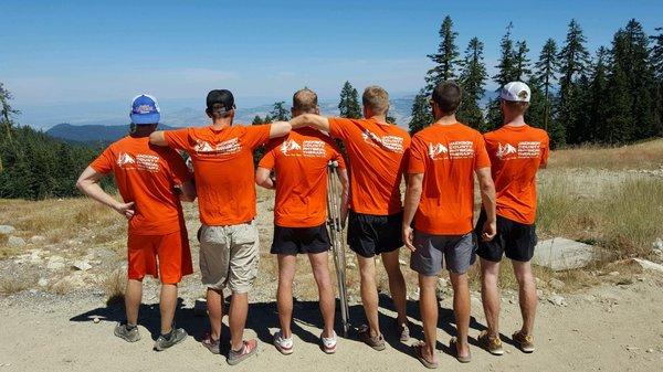 JCPT Running Team after Mount Ashland Hill Climb